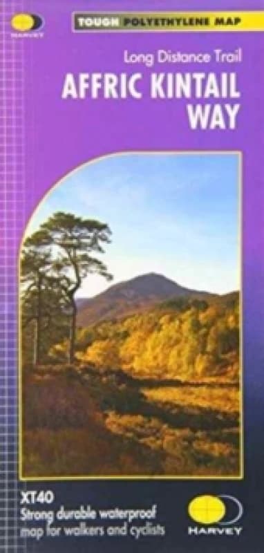 Affric Kintail Way Sheet map, folded