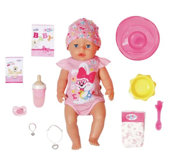 BABY born BABY born Magic Girl Doll in Light Pink Outfit - 17inch/43cm