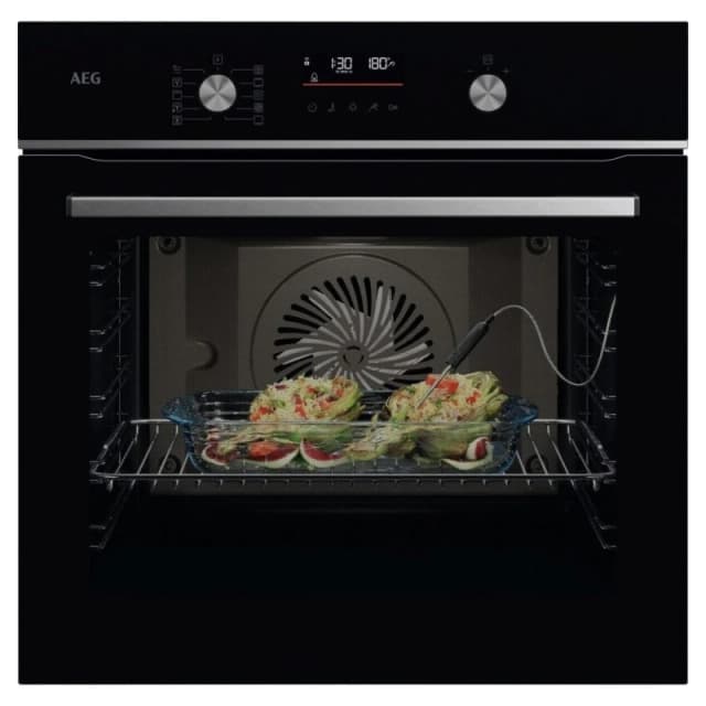 AEG GA5CB501AB Series 5000 SteamBake Multifunction Single Oven - BLACK GA5CB501AB