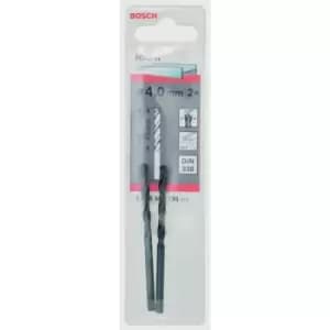Bosch HSS Twist Point TEQ Drill Bit 2 Pack 4mm