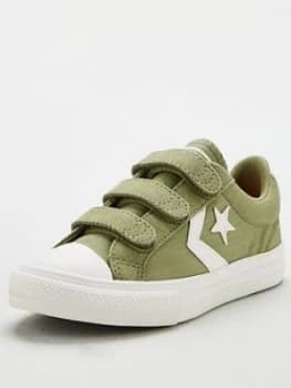 Converse Childrens Star Player 3V Ox Trainers - Sage