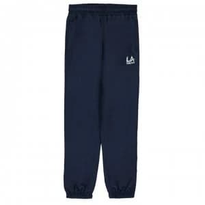 LA Gear Closed Hem Woven Pants Girls - Navy