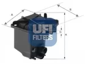 24.027.00 UFI Fuel Filter