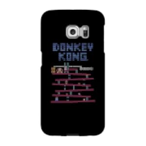 Nintendo Donkey Kong Retro Phone Case - Samsung S6 Edge - Snap Case - Gloss