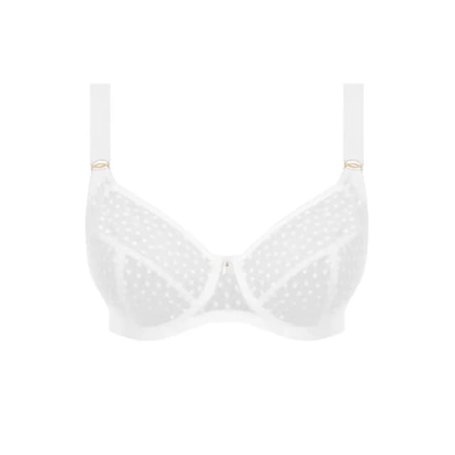 Freya Womens Starlight Side Support Bra in White Size: 32GG White Female 32GG