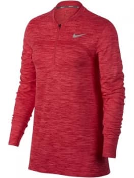Nike Golf Seemless 12 Zip Dry Jumper Hot Pink