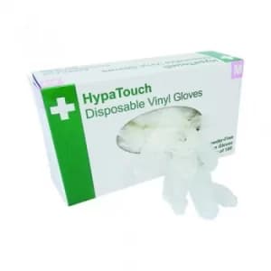 Vinyl Gloves Powder Free Medium Pack of 100 WX07396