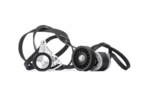 GATES Poly V-Belt AUDI,VW K015PK1590 Ribbed Belt,V Ribbed Belt,Multi V Belt,Poly Belt,V-Ribbed Belt Set