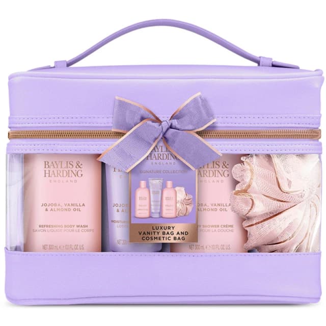 Baylis and Harding and Harding Baylis And Harding Jojoba Vanilla And Almond Oil Luxury Vanity Gift Set - None None One Size