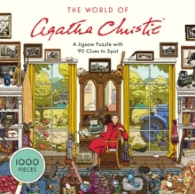 The World of Agatha Christie: 1000 Piece Jigsaw : 1000 Piece jigsaw with 90 clues to spot: The perfect family gift for fans of Agatha Christie Jigsaw