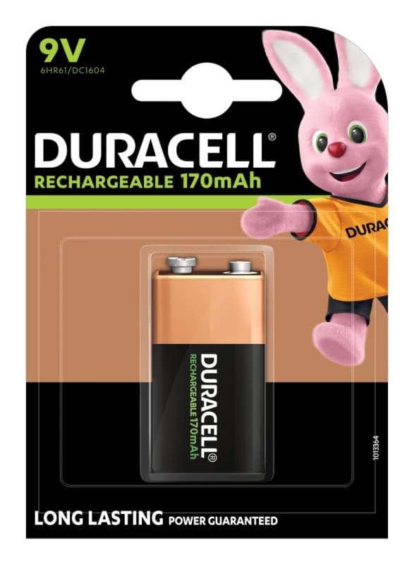 Duracell Ultra 9V Rechargeable battery