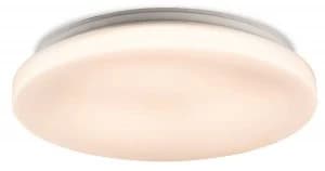 Integrated LED Bathroom Flush Ceiling Light White IP44