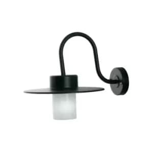 Fan Europe YORK Outdoor Dome Wall Light Black, IP44 39.5x30x31.5cm