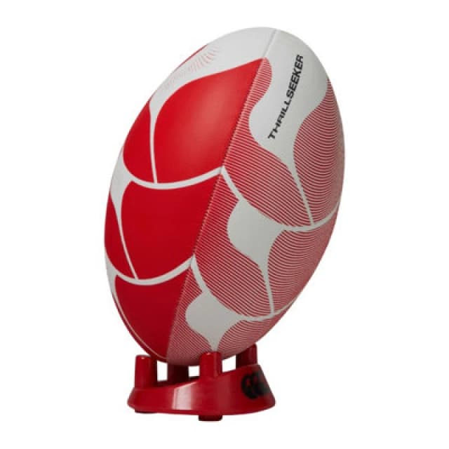 Canterbury Thrillseeker Rugby Ball White/red (5)