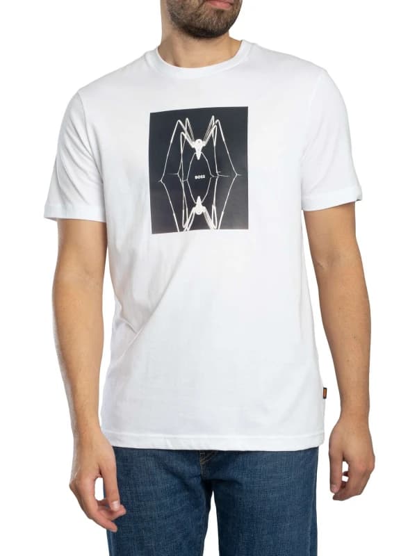 Boss Creature Graphic T-Shirt White M
