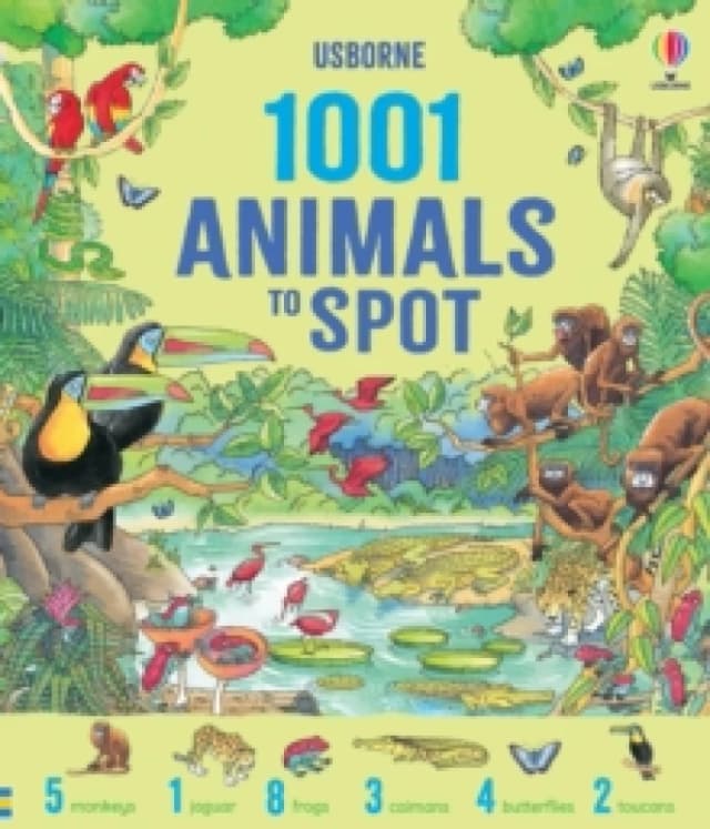 1001 Animals to Spot Hardback