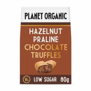 Planet Organic Low Sugar Hazelnut Truffles 80g