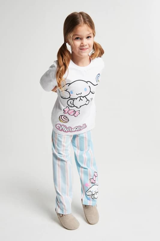 Brand Threads Cinnamoroll long leg Pyjama Set Size: 10-11 Years Multicolor Unisex 10-11 Years