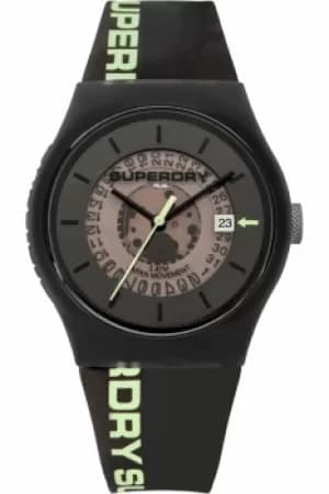 Mens Superdry Urban Semi Opaque Watch SYG168B