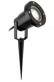 Monza Outdoor Wall & Spike Light Black IP54. GU10