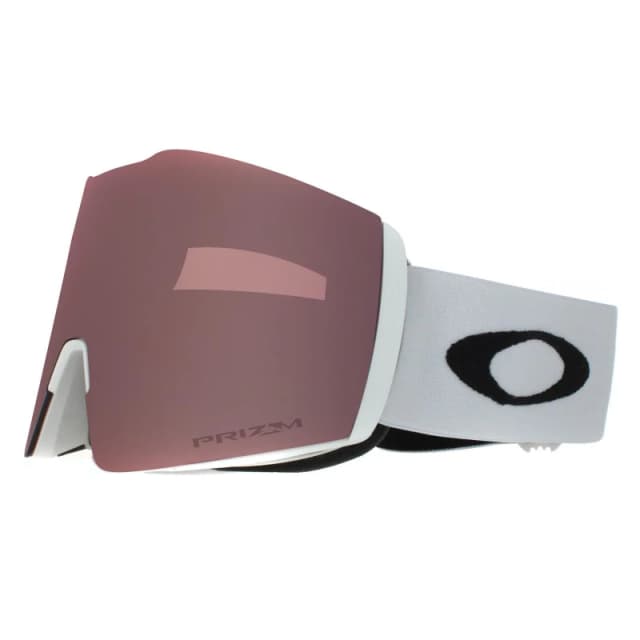 Oakley Oakley Fall Line L OO7099-59 Matte White Prizm Rose Gold Iridium Ski Goggles White One Size Unisex 888392573940