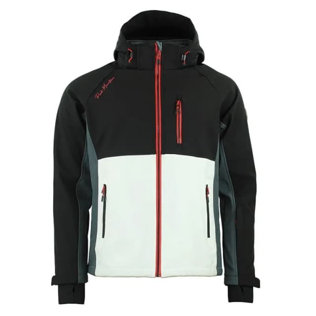 Peak Mountain Jacket Peak Mountain Shoftshell Noir Male M CAMETIS/FF/B/NOIR/BLANC
