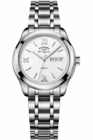 Mens Rotary Swiss Made Legacy Day Date Watch GB90173/01