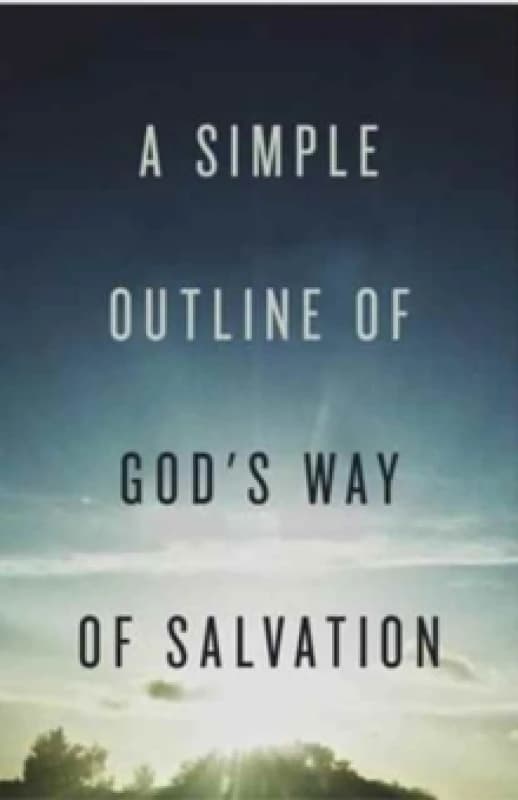 A Simple Outline of God`s Way of Salvation (Pack of 25) Paperback / softback