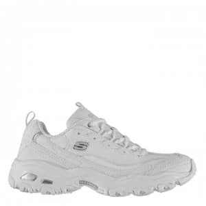 Skechers Lifestyle DLites Buffston Trainers - White
