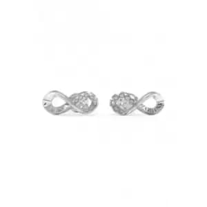 Ladies Endless Dream Silver Earrings UBE03262RH