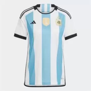 adidas Argentina 3 Star Home Shirt 2022 Womens - White