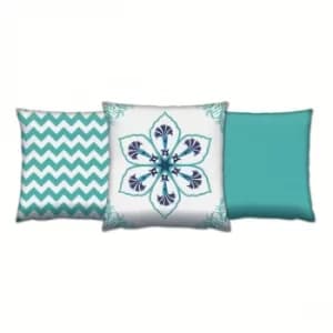 AC-4429-4679-4430 Multicolor Cushion Set (3 Pieces)