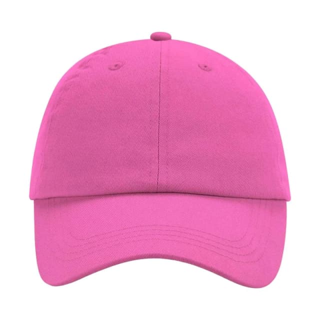 Beechfield Mens 6 Panel Low Profile Baseball Cap in Pink Pink Male One Size