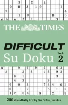 The Times Difficult Su Doku Book 2 by The Times Mind Games
