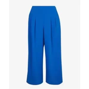 Ted Baker Zettah Pleated Culotte Trousers - Blue