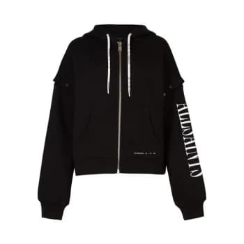 AllSaints Amphia Chlo Zip Hoody - Black