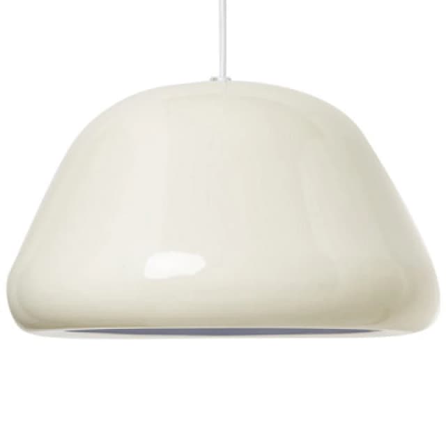 Beliani Pendant Lamp Joku Metal Light Beige