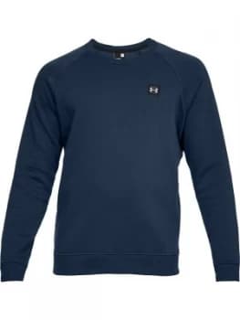 Urban Armor Gear Mens Rival Fleece Crew Jumper Blue