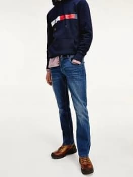 Tommy Hilfiger Bleecker Slim Fit Rinse Wash Jeans - Mid Indigo