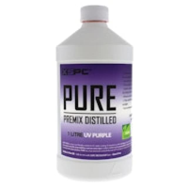XSPC PURE Premix Distilled Coolant 1 Litre - UV Purple