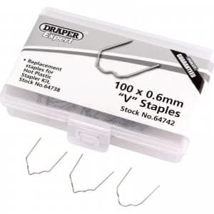 Draper V Staples for Hot Staplers 0.6mm Pack of 50