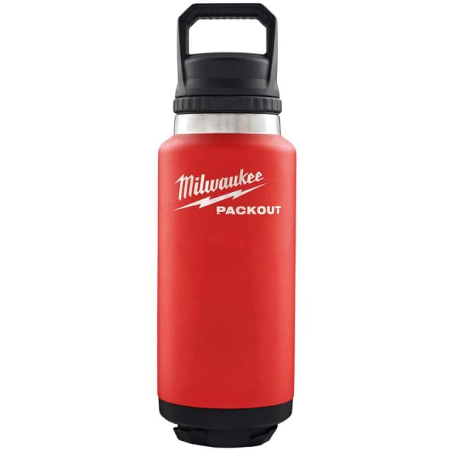 Milwaukee Packout Drinks Bottle Chug Lid 4932493467 Colour: Red