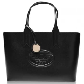 Emporio Armani Frida Logo Eagle Tote Bag