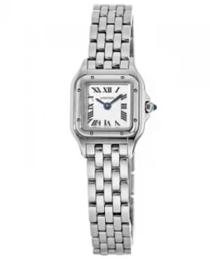 Cartier Panthere de Cartier Silver Dial Stainless Steel Womens Watch WSPN0019 WSPN0019
