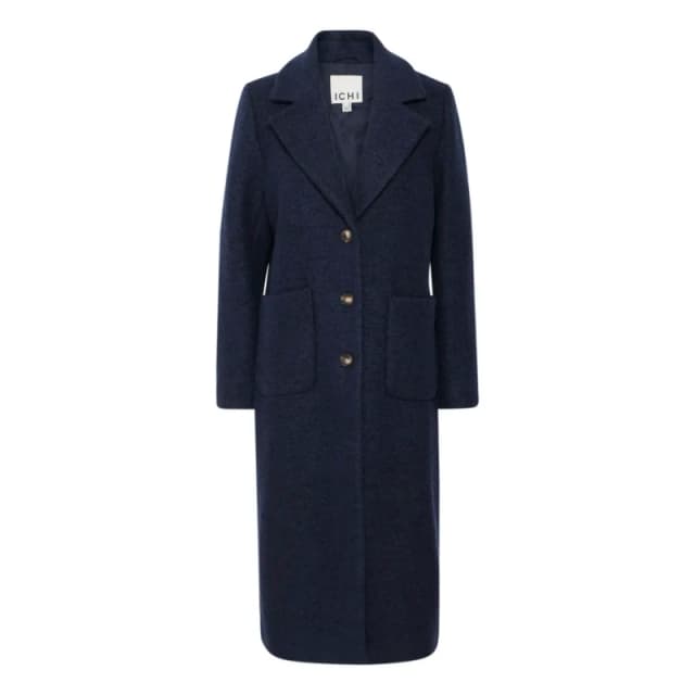 Ichi Womens coat Ichi Stipa 6 Bleu Female 38