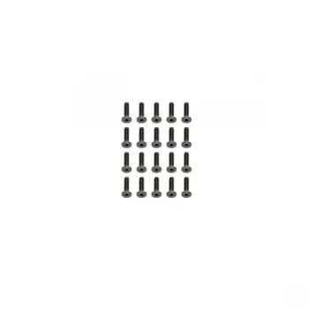 Team Associated M3 X 12 Flat Head Hex Screws (Pack of 10)