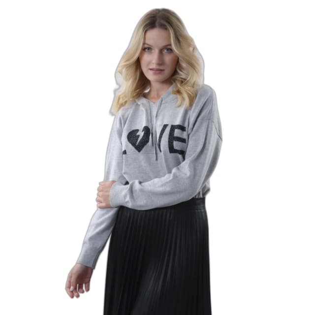 Deeluxe Womens sweater Deeluxe Carlitta Gris Female L
