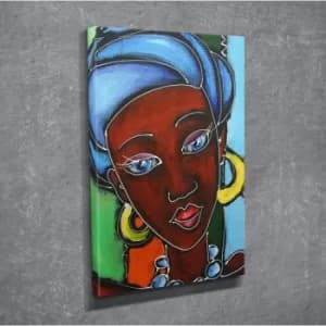 DC083 Multicolor Decorative Canvas Painting