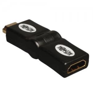 Tripp Lite HDMI Male to Female Swivel Adapter Up / Down Angled Connector (M/F)