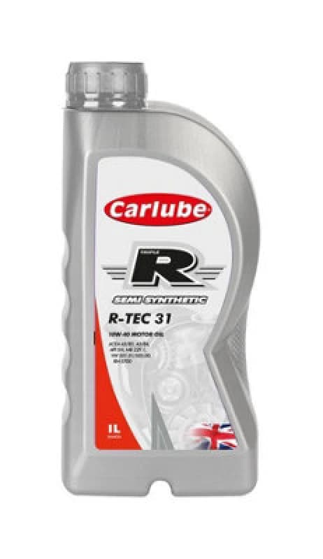 Carlube Engine Oil 1L Triple R 10W40 A3 B4 Semi Synthetic 1 Litre R-Tec 31